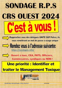 Tract sondage RPS CRS Ouest 2024