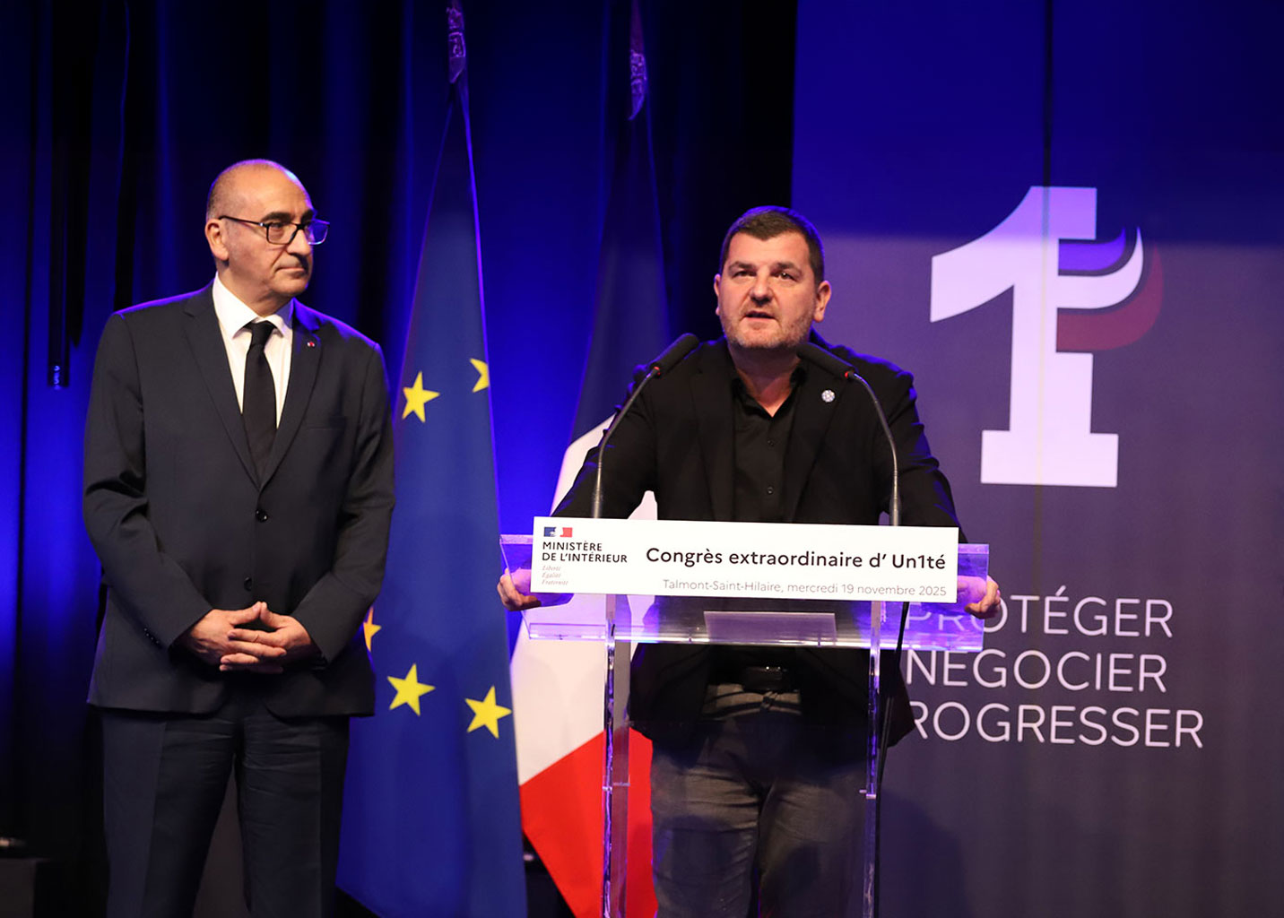 Carrières de policiers, investigation… le syndicat UN1TÉ réuni en congrès frappe fort.