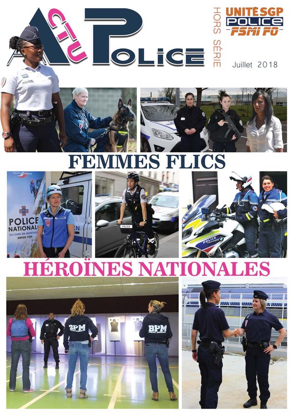 Couverture du numéro ActuPolice HS Femmes Flics