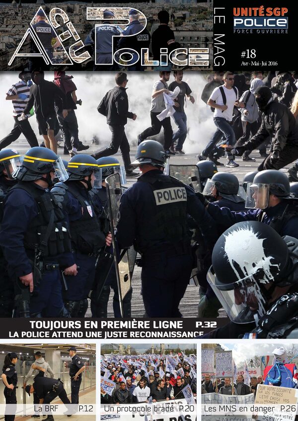 Couverture du numéro ActuPolice18