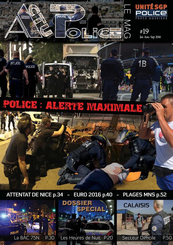 Couverture du numéro ActuPolice19