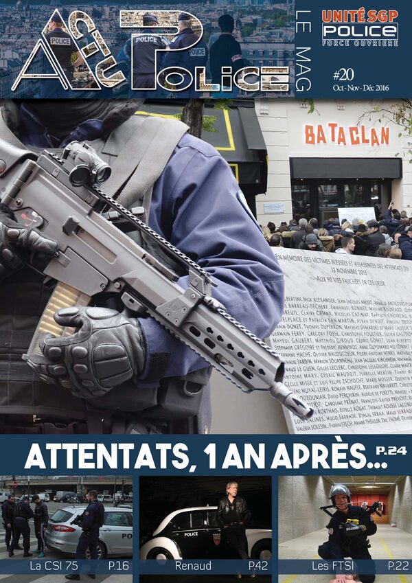 Couverture du numéro ActuPolice20