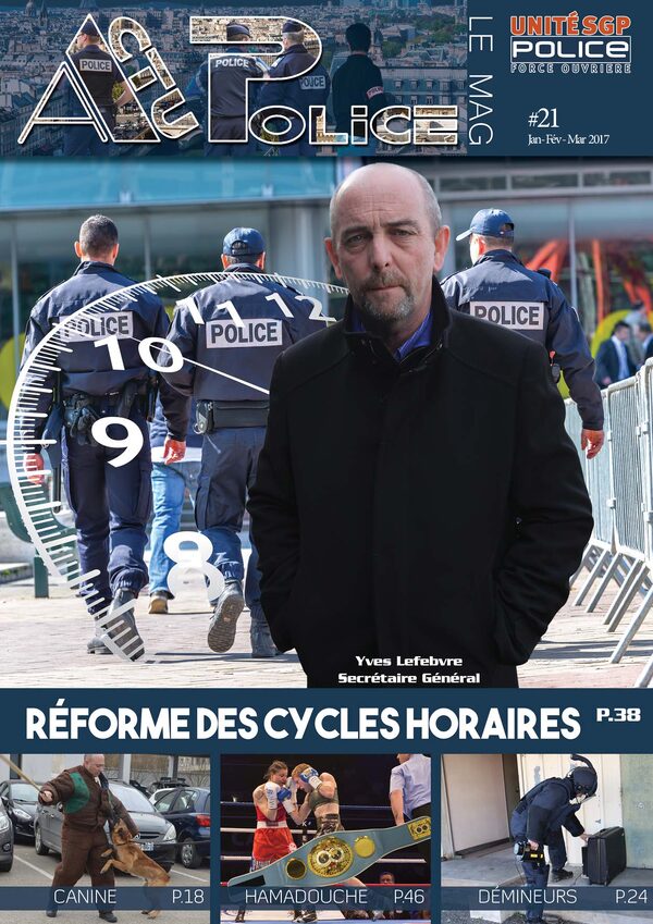 Couverture du numéro ActuPolice21