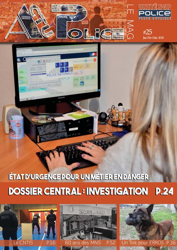 Couverture du numéro ActuPolice25