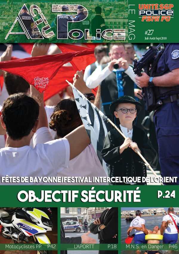 Couverture du numéro ActuPolice27