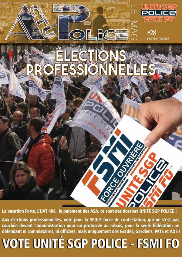 Couverture du numéro ActuPolice28
