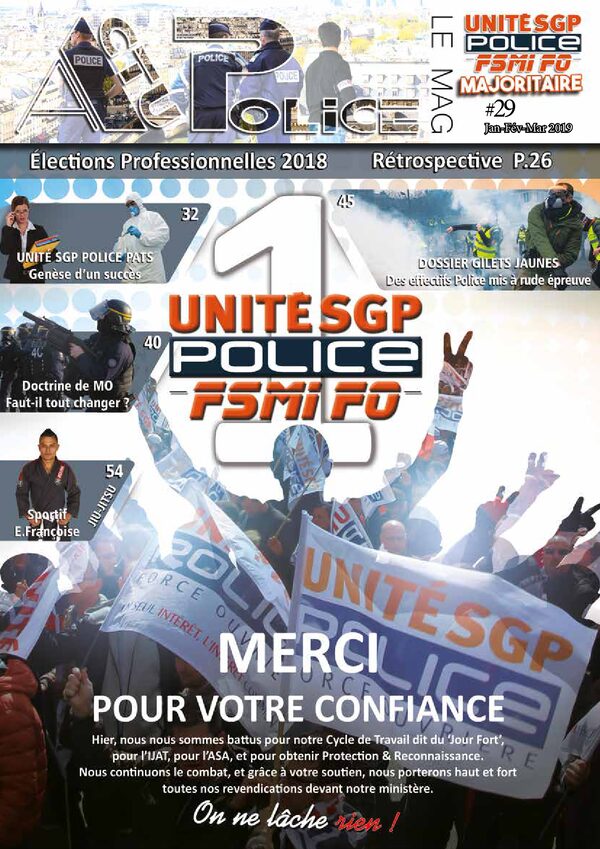 Couverture du numéro ActuPolice29