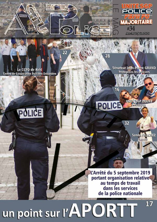 Couverture du numéro ActuPolice34