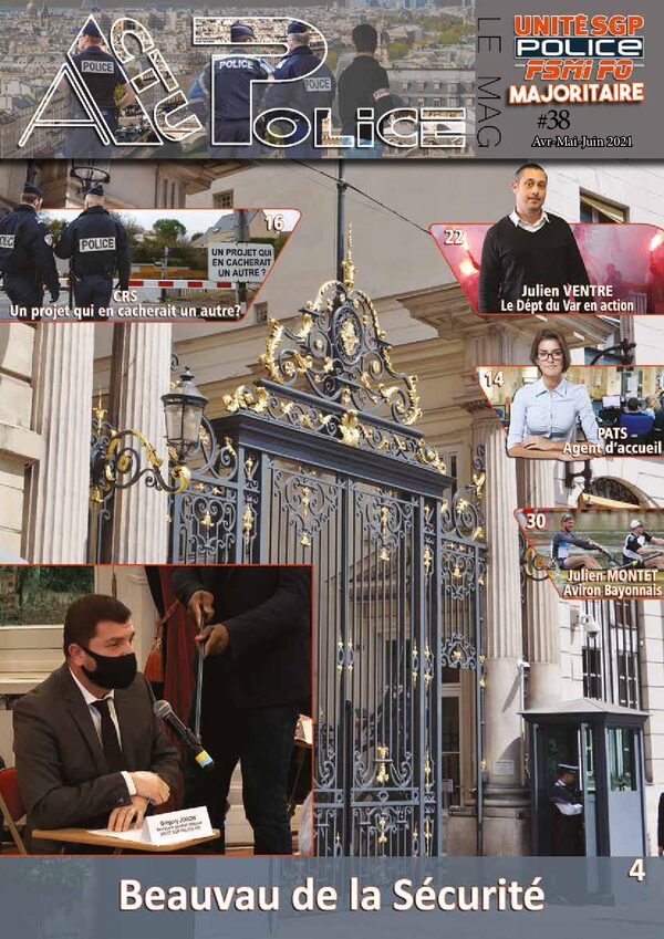 Couverture du numéro ActuPolice38