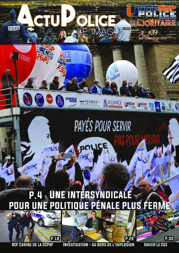 Couverture du numéro ActuPolice39