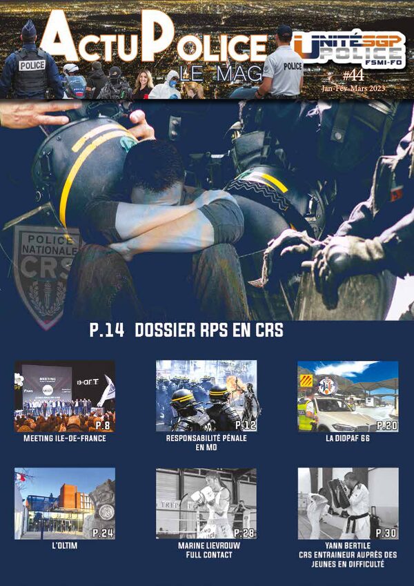 Couverture du numéro ActuPolice44